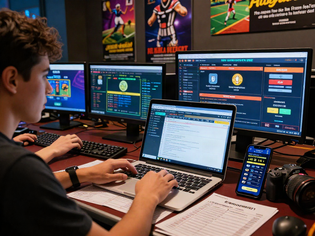 Active engagement with 토토사이트 검증 먹튀스팟 during an online betting session, showcasing odds and platforms.
