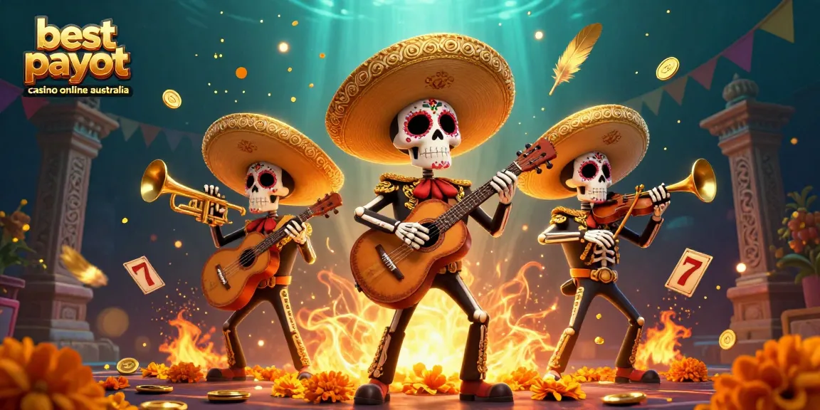 Experience vibrant action at the best payout casino online Australia with a dynamic mariachi band.